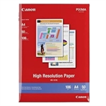 Canon HR-101N Papel Alta Resolución | A4 106 g 200 hojas | CANHR-101HN