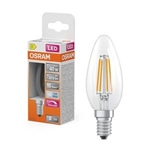 Osram bombilla LED E14 B35 filamento luz neutra regulable 3.4W | 40W | OS405NA5675