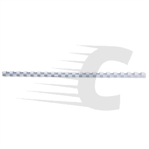 Canutillo CombBind GBC 4028 | pvc | blanco | 10mm