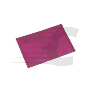 Carpeta de plástico | Rexel | Granate | A4 | Cierre con botón