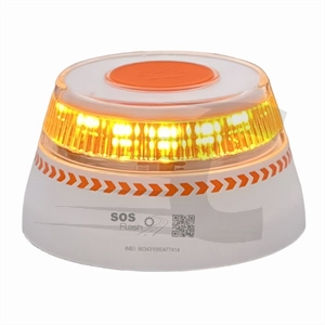 SOS FLASH luz de emergencia V16 homologada DGT con geolocalización