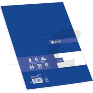 Enri Papel A4 | 80 g (100 hojas)