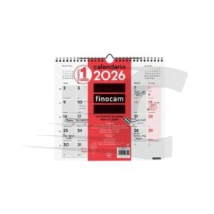 Calendario de pared 2026 | 265x245 mm