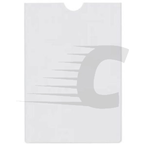 Esselte Portacarnets PVC transparente | 105Q 108 × 160 mm 100 unidades