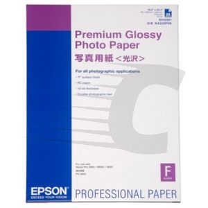 Epson S042091 Papel Fotográfico Premium Glossy | A2 255 g 25 hojas