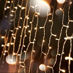 Cortina de luces decorativas