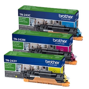✓ Brother pack de 4 toners TN-243 (BK/C/M/Y) couleur pack en stock -  123CONSOMMABLES