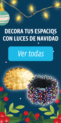 ¡Consigue tus luces de Navidad!