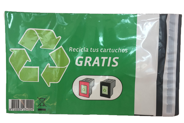 bolsa para reciclar cartuchos
